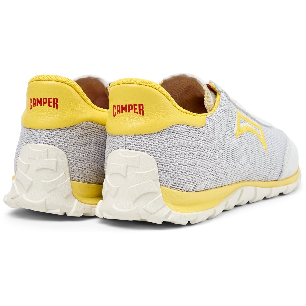 Baskets Cuir daim DRIFT WALK gris pastel, CAMPER