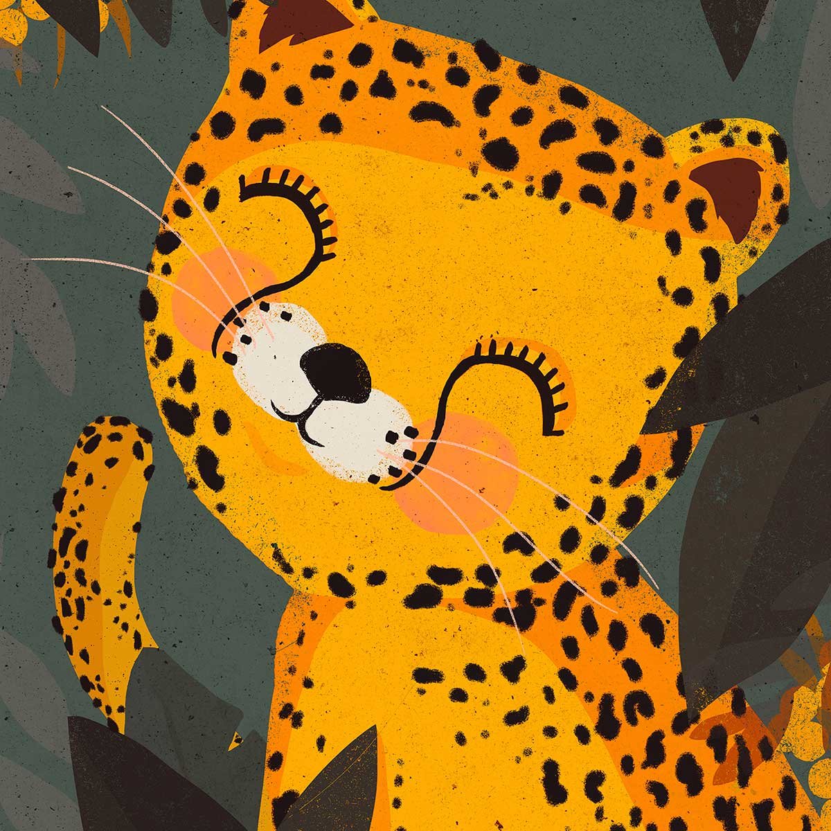 Affiche enfant petit léo affiche seule, HEXOA
