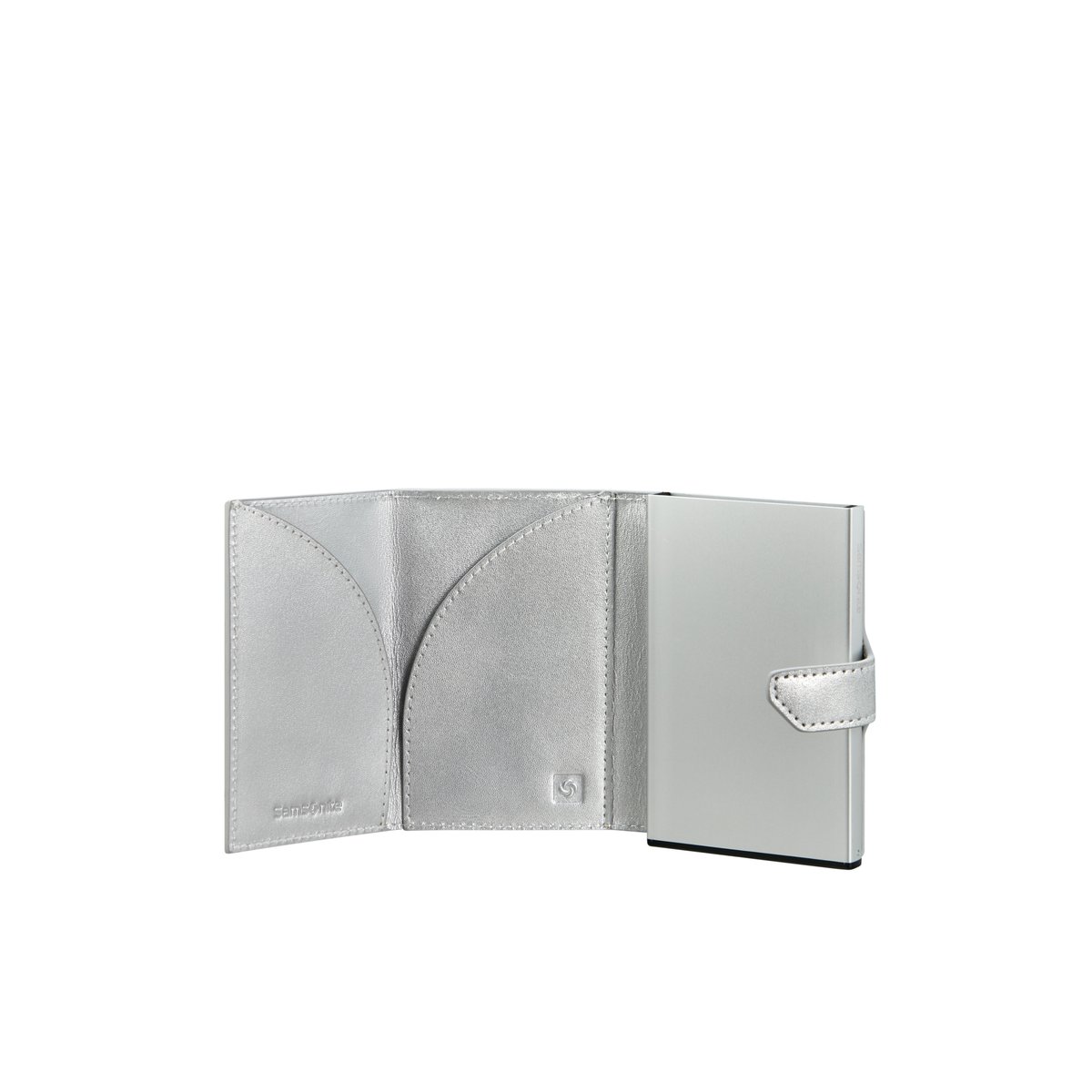 Alu fit credit card holder taille S silver, SAMSONITE