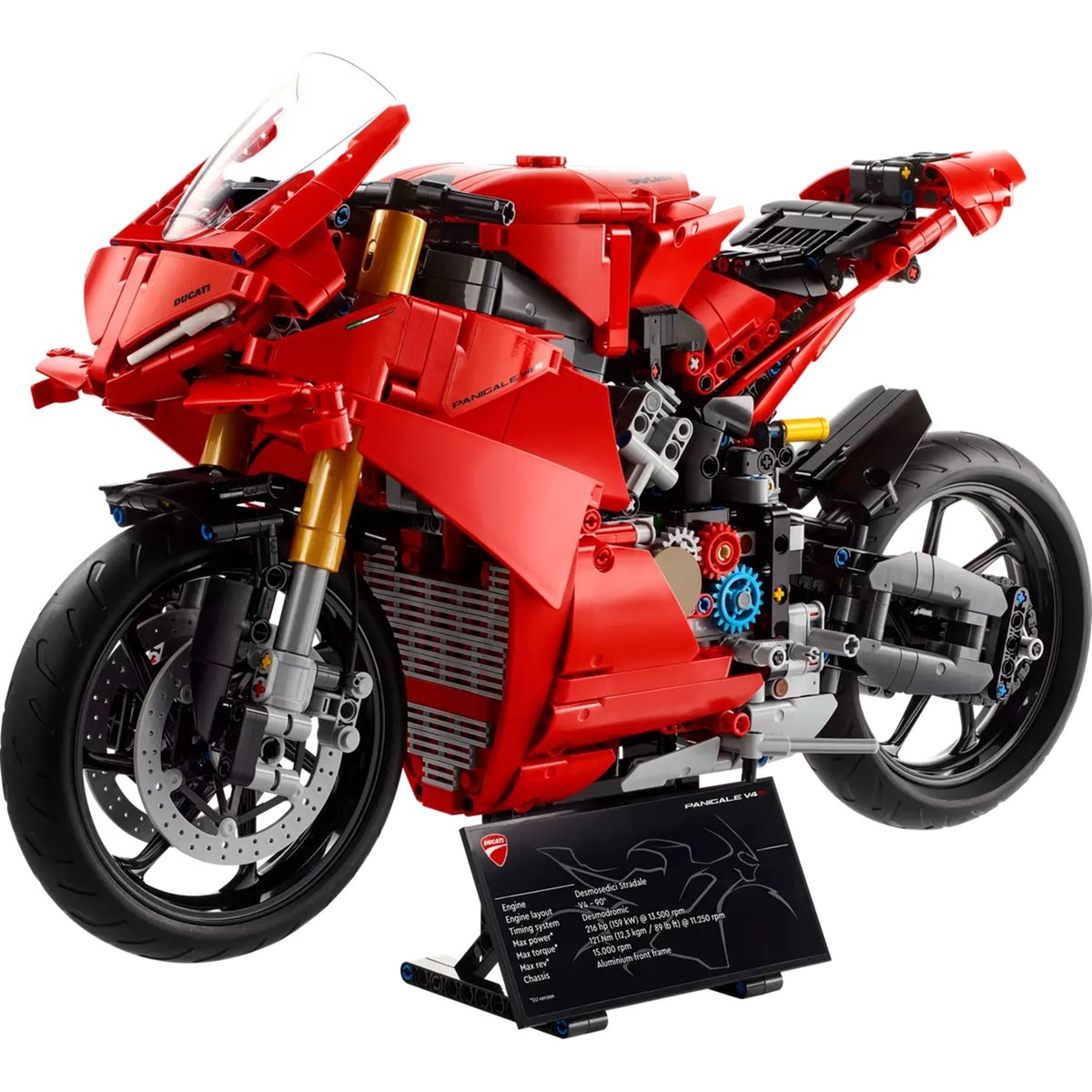 Technic La Moto Ducati Panigale V4 S - LEGO TECHNIC rouge, LEGO