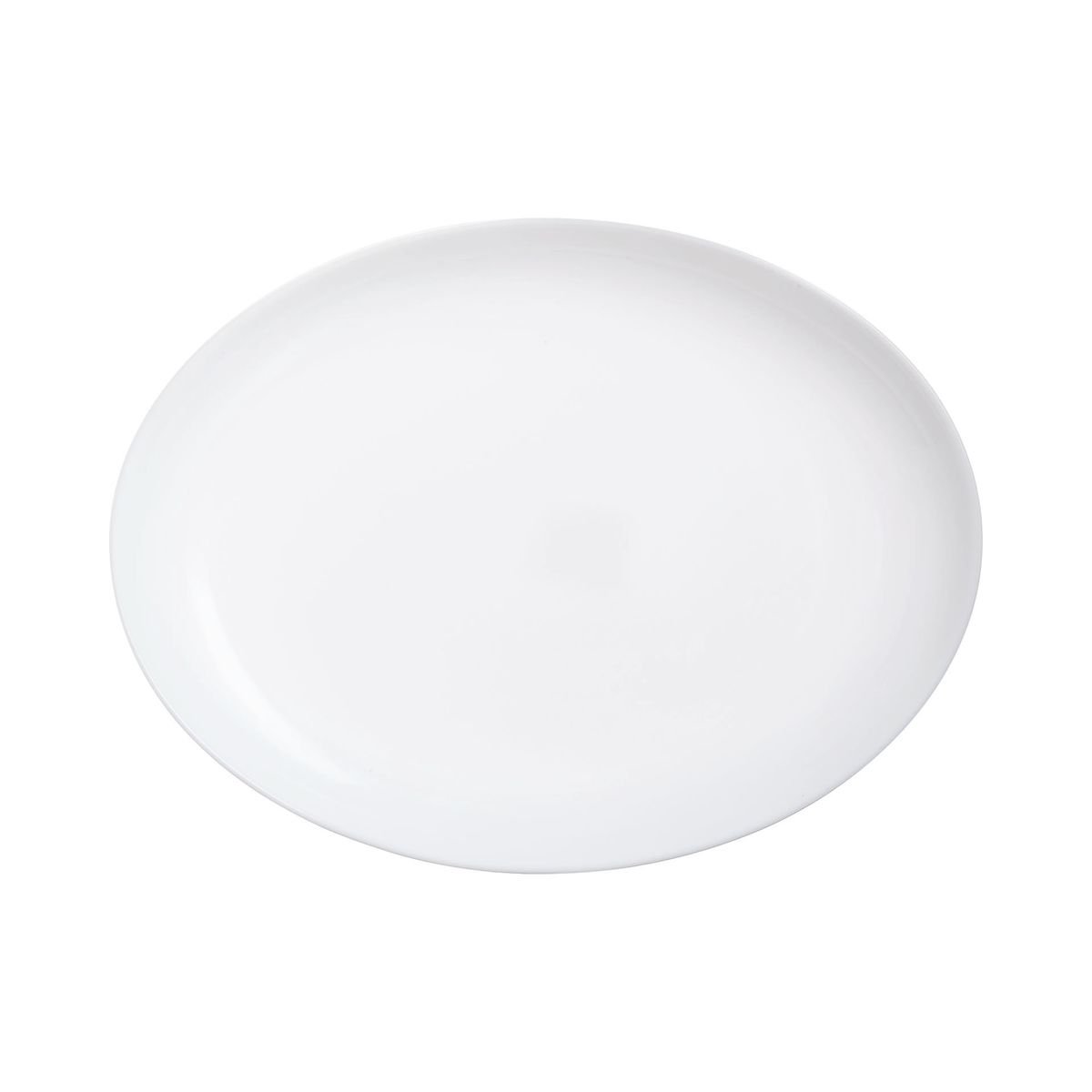 Plat blanc 33 x 25 cm -DIWALI blanc, LUMINARC