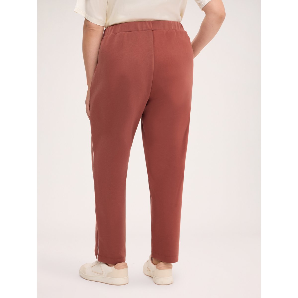 pantalon de survêtement décontracté marron, FIORELLA RUBINO