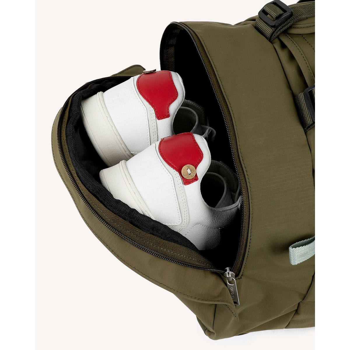 Sac nylon BIG DUFFLE vert olie, FAGUO