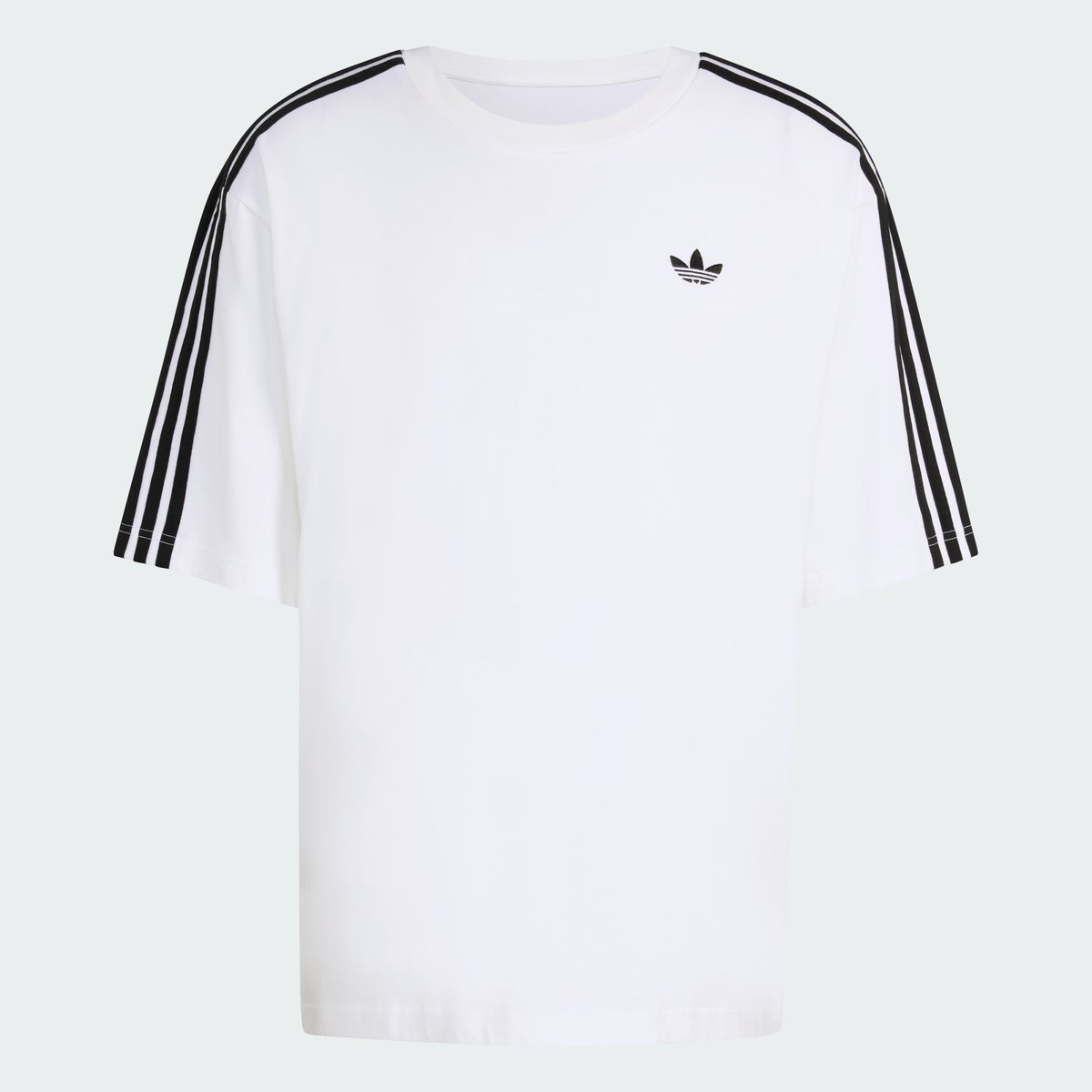 T-Shirt Oversize 3 Bandes Adicolor T-Shirt Oversize 3 Bandes Adicolor white, adidas Originals