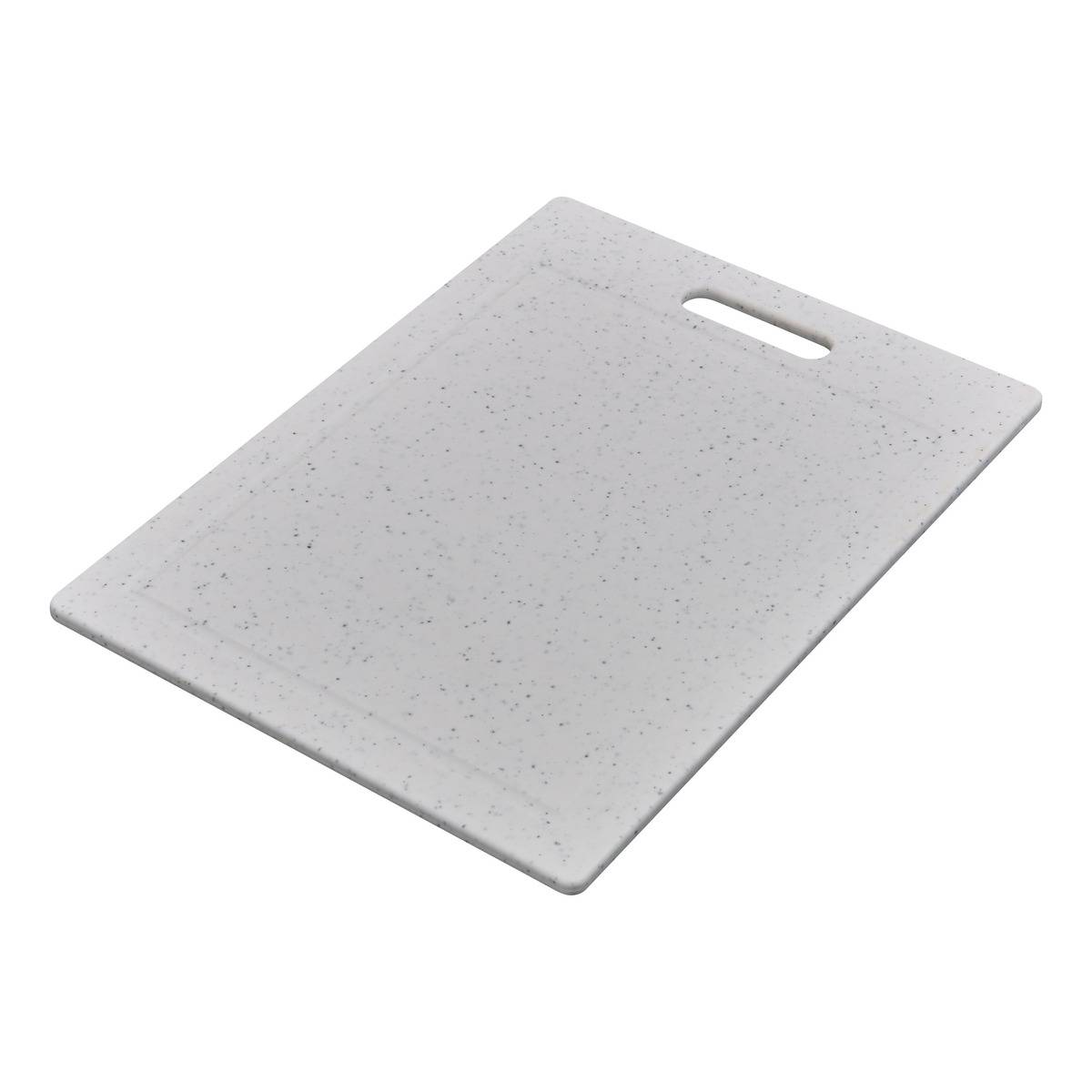 Planche à découper avec rigole ESSENTIELS blanc, 5FIVE SIMPLY SMART