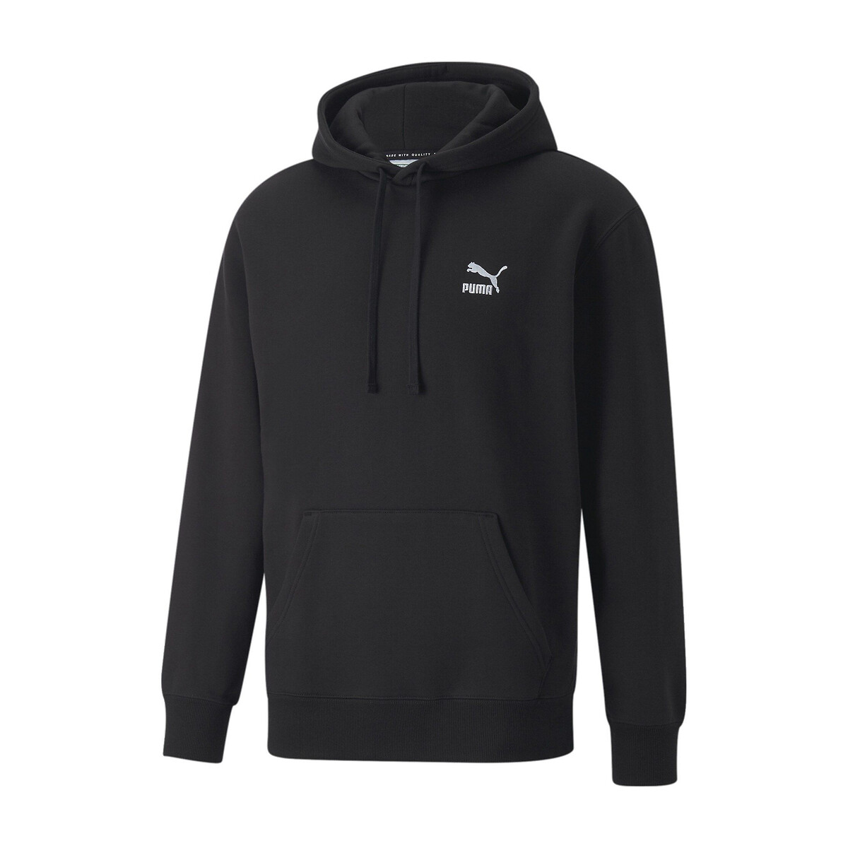 Sweat à capuche petit logo Prime noir, PUMA