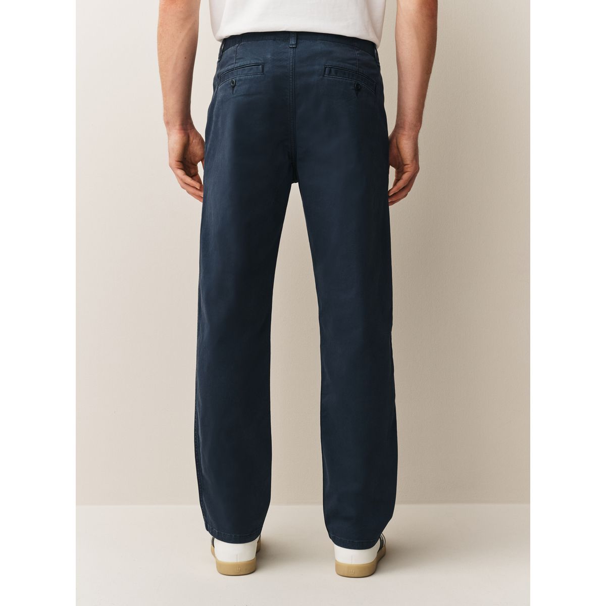 Pantalon chino délavé authentique bleu, NEXT