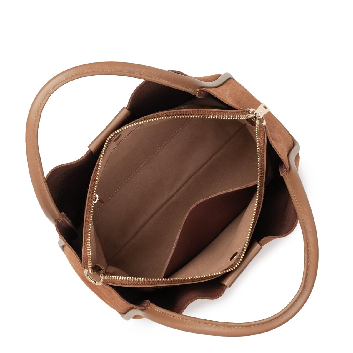 Sac à main, Made in France SUÈDE IDA moka, LANCASTER