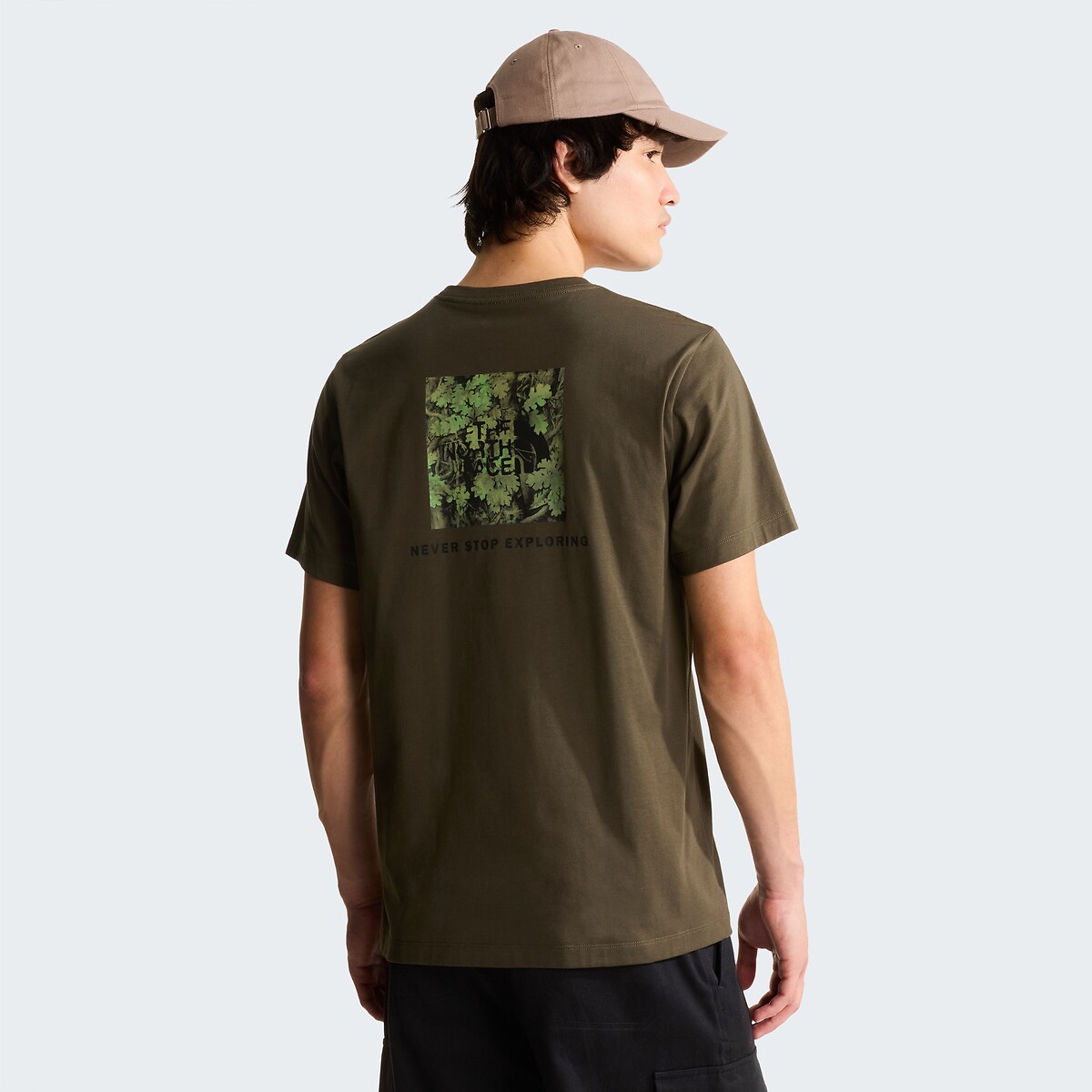 T-shirt manches courtes, Box kaki, THE NORTH FACE