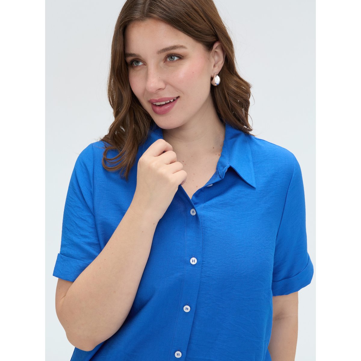 Chemise bleuet, FIORELLA RUBINO