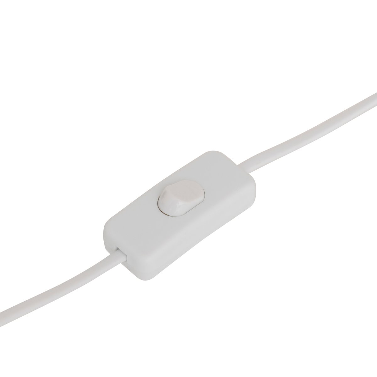 Lampe à poser en acier 2 douilles OMIA argent, ATMOSPHERA