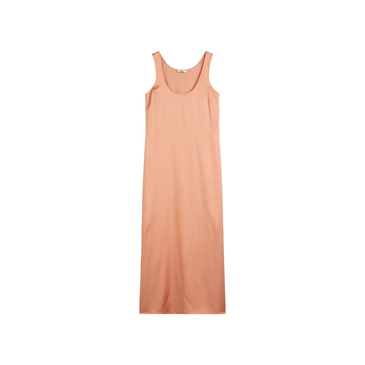 Robe en satin regular en viscose stretch rouge clair, MARC O'POLO