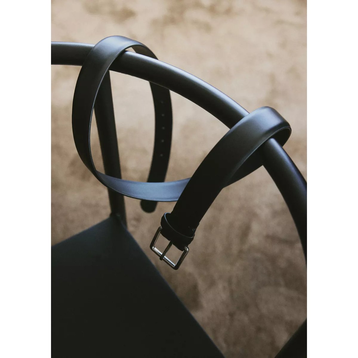 Ceinture 100 % cuir bovin noir, MANGO MAN