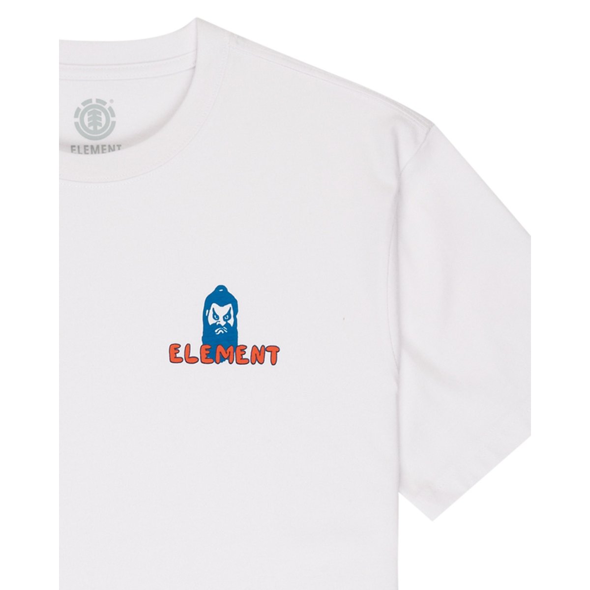 T-Shirt à manches courtes ELEMENT SPICY NOO blanc optic white, ELEMENT