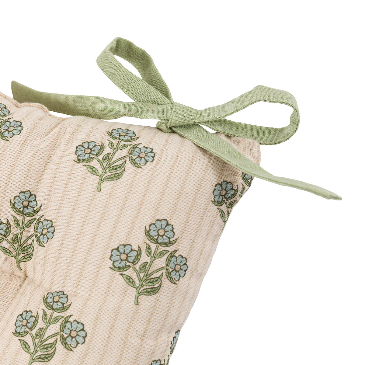 Set of 2 Florian Stamp Seatpads natural, ÉDITÉ