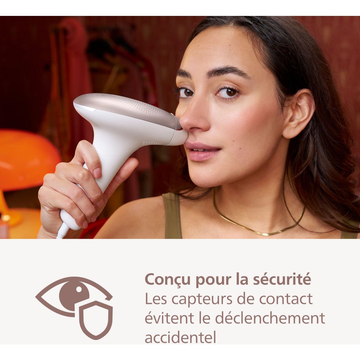 Epilateur lumière pulsée Lumea série 7000 BRI920/00 blanc, PHILIPS