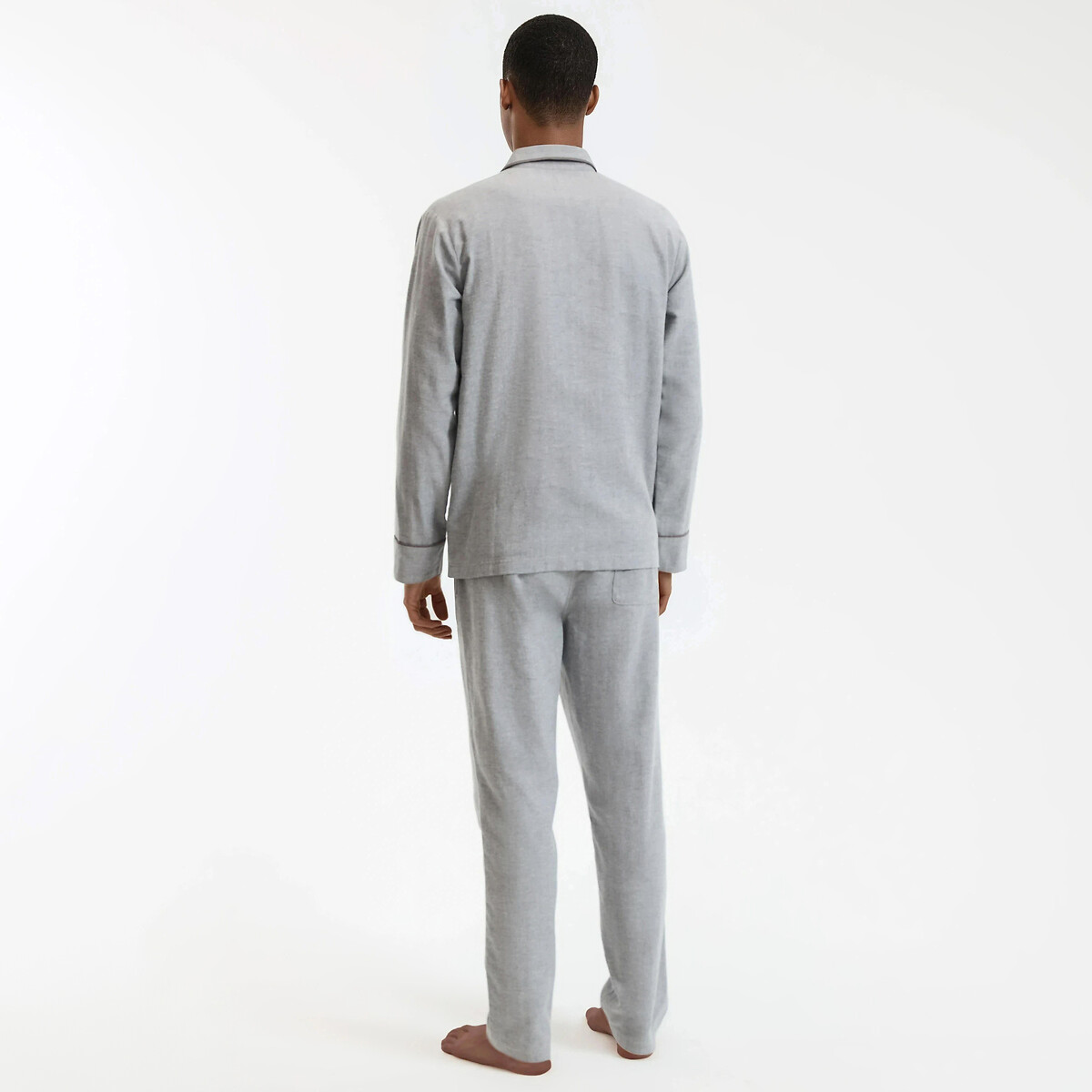 Pyjama coton gris, LA REDOUTE COLLECTIONS
