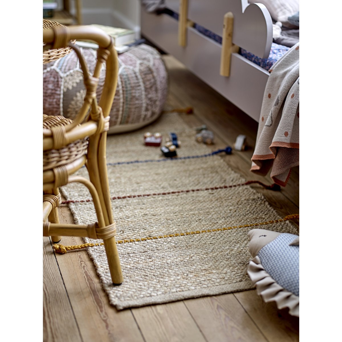 Lot 6 petites voitures blanc, BLOOMINGVILLE
