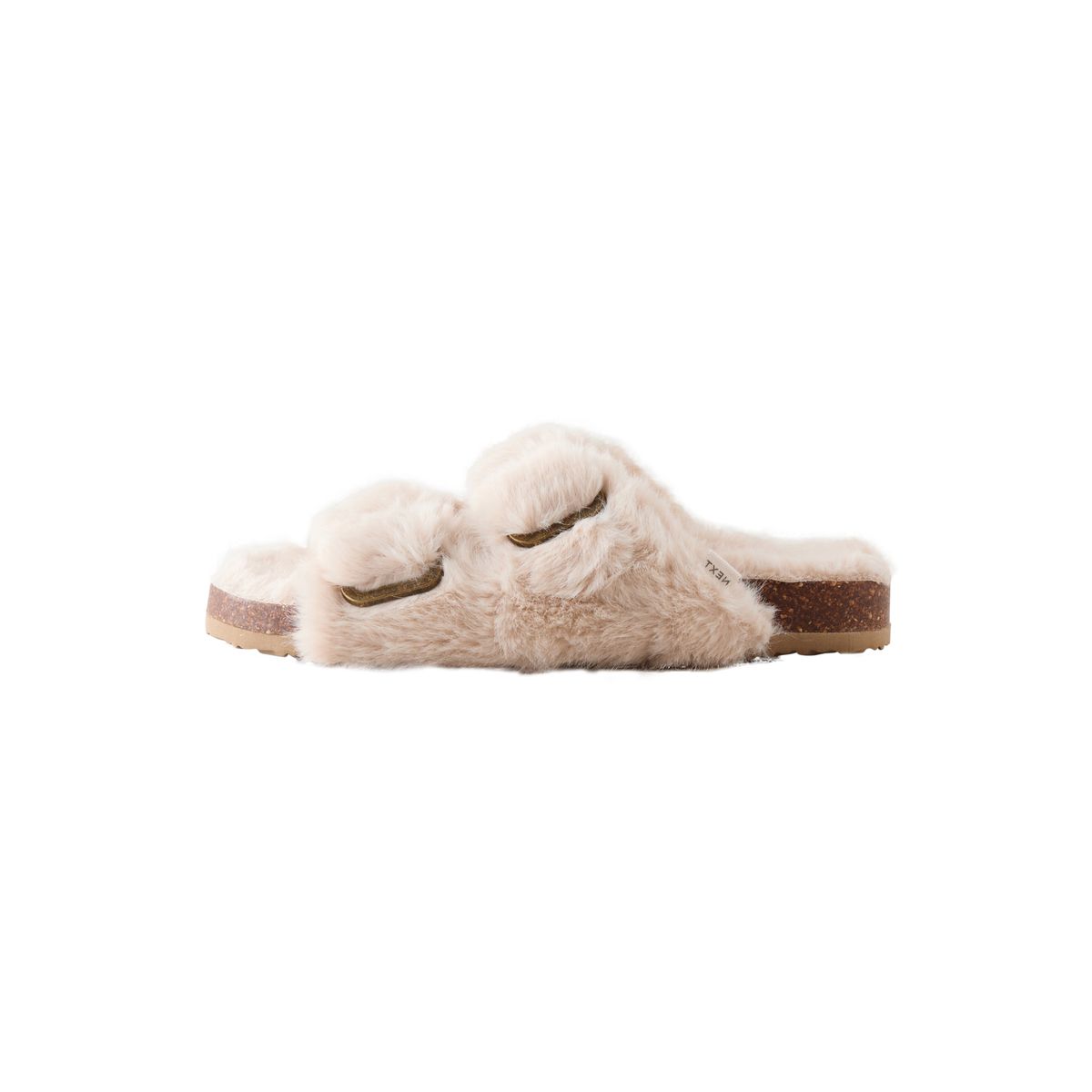 Chaussons confortables à assise moulée naturel, NEXT