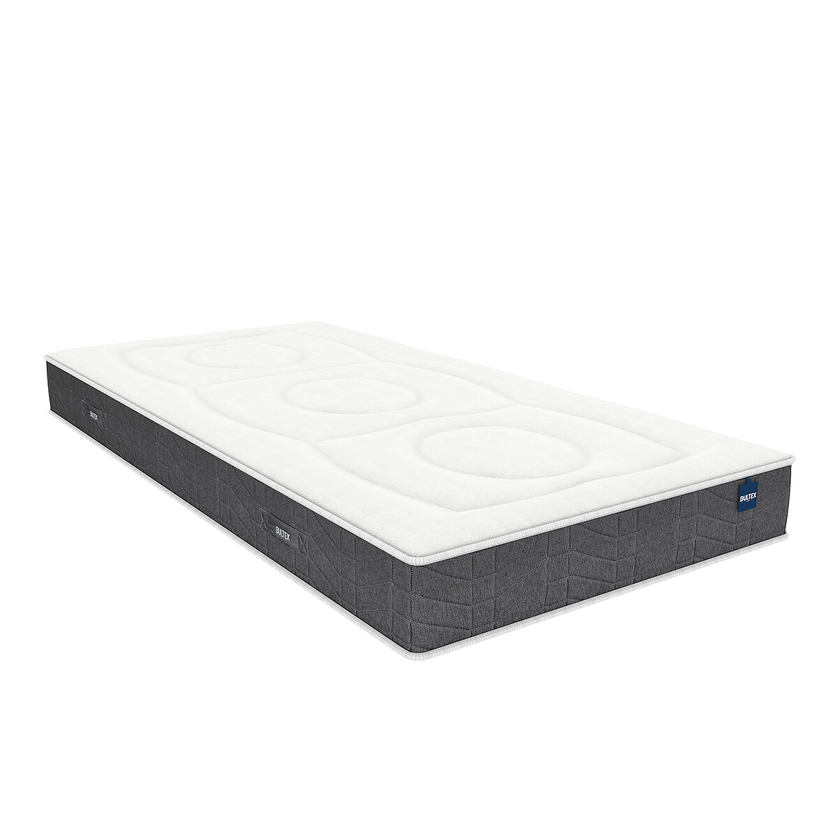 Ensemble matelas mousse HR Smart Repair + sommier blanc/gris, BULTEX