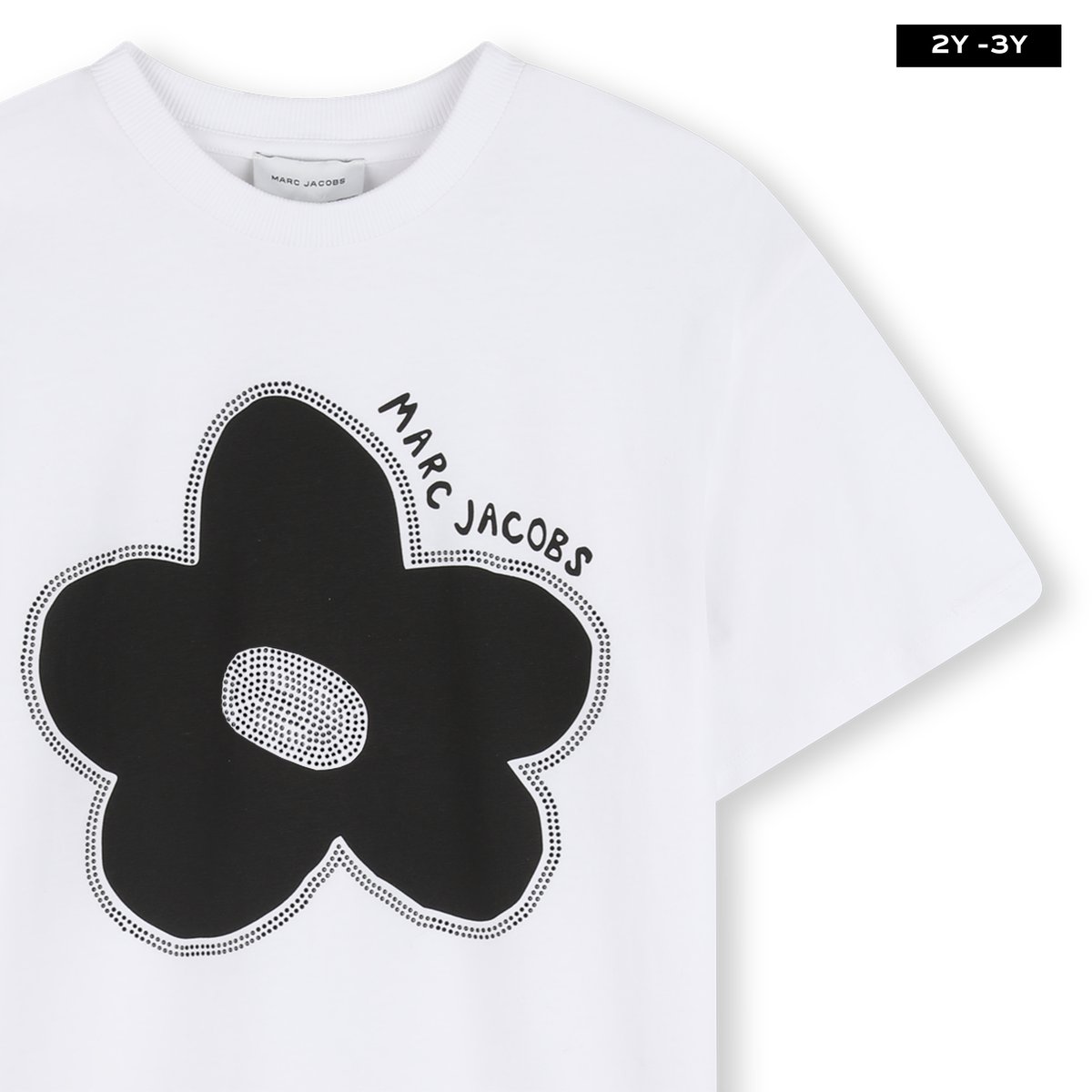 Robe à manches courtes blanc, MARC JACOBS