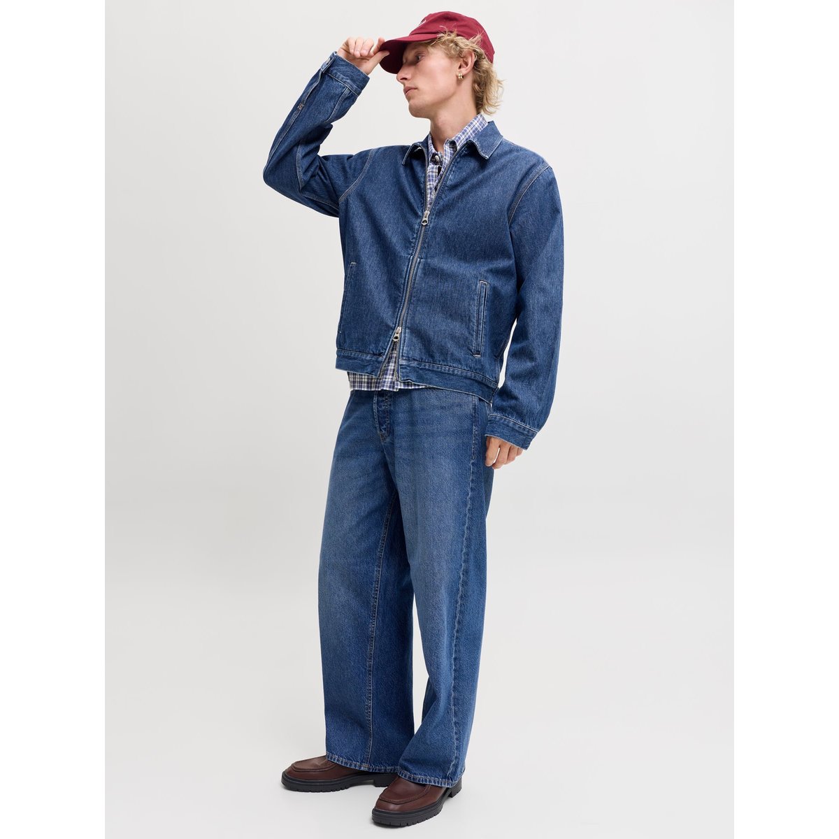 Jean À Coupe Wide blue denim, JACK & JONES