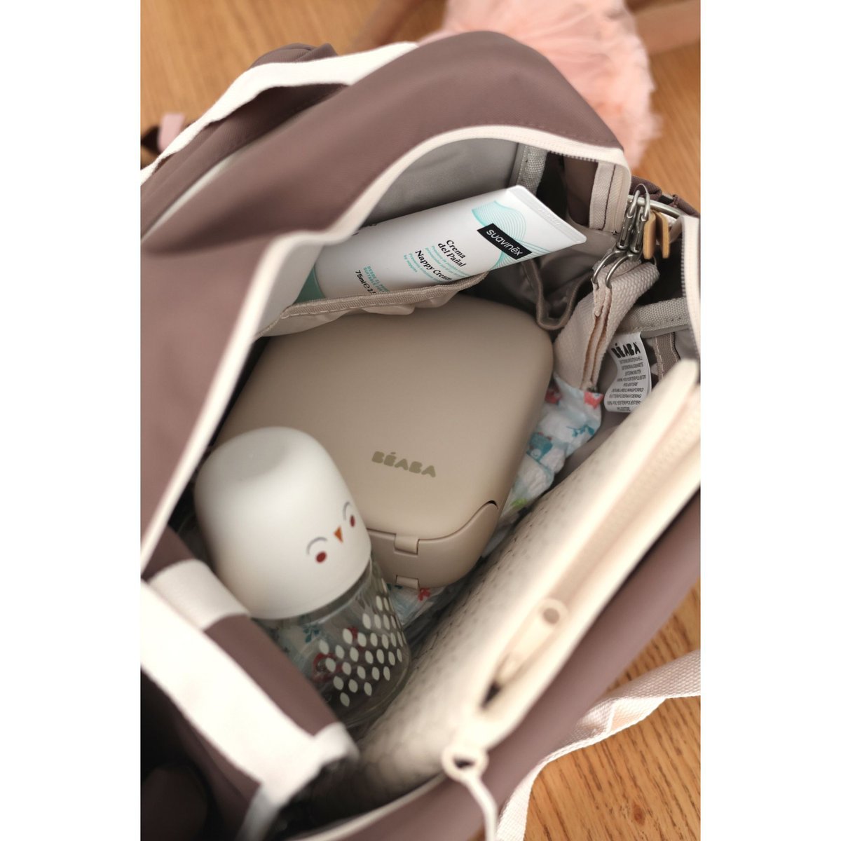 Set de nettoyage pour biberon nomade terre argile, BEABA