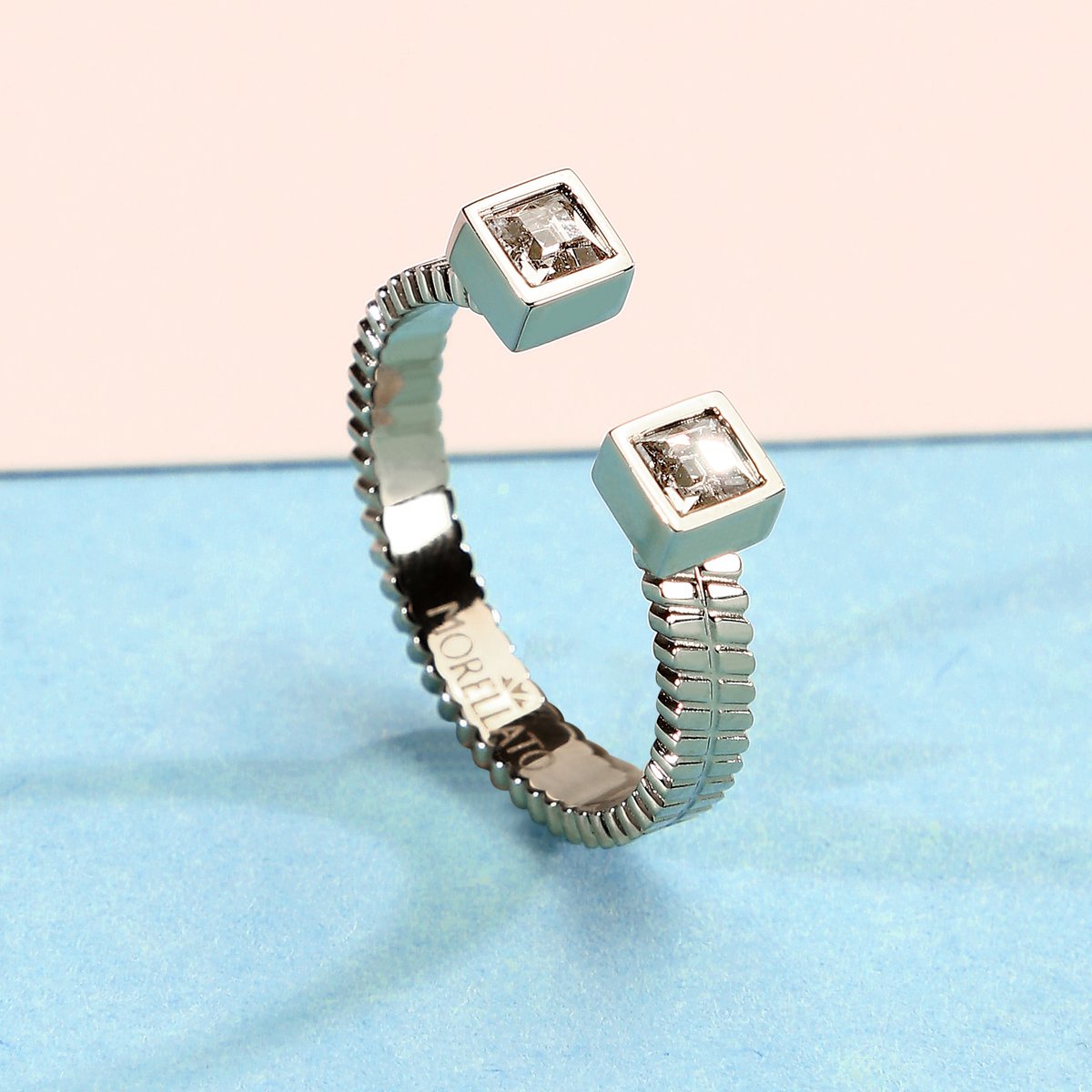 Bague GIOIA acier inoxydable, MORELLATO