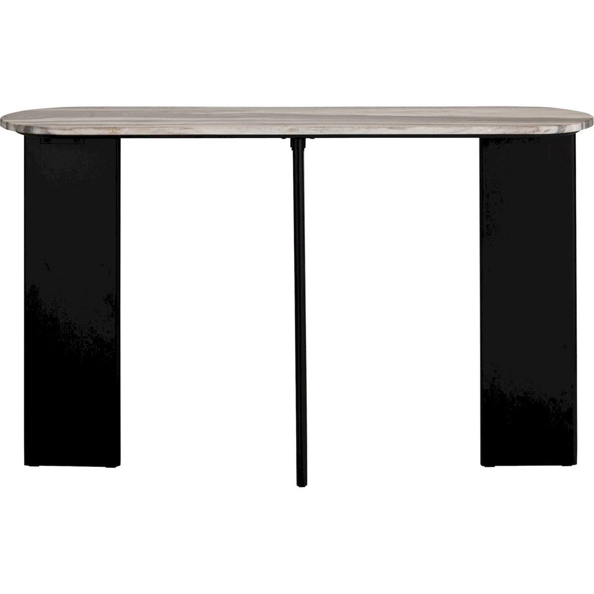 Console en pierre noir et gris, RECOLLECTION