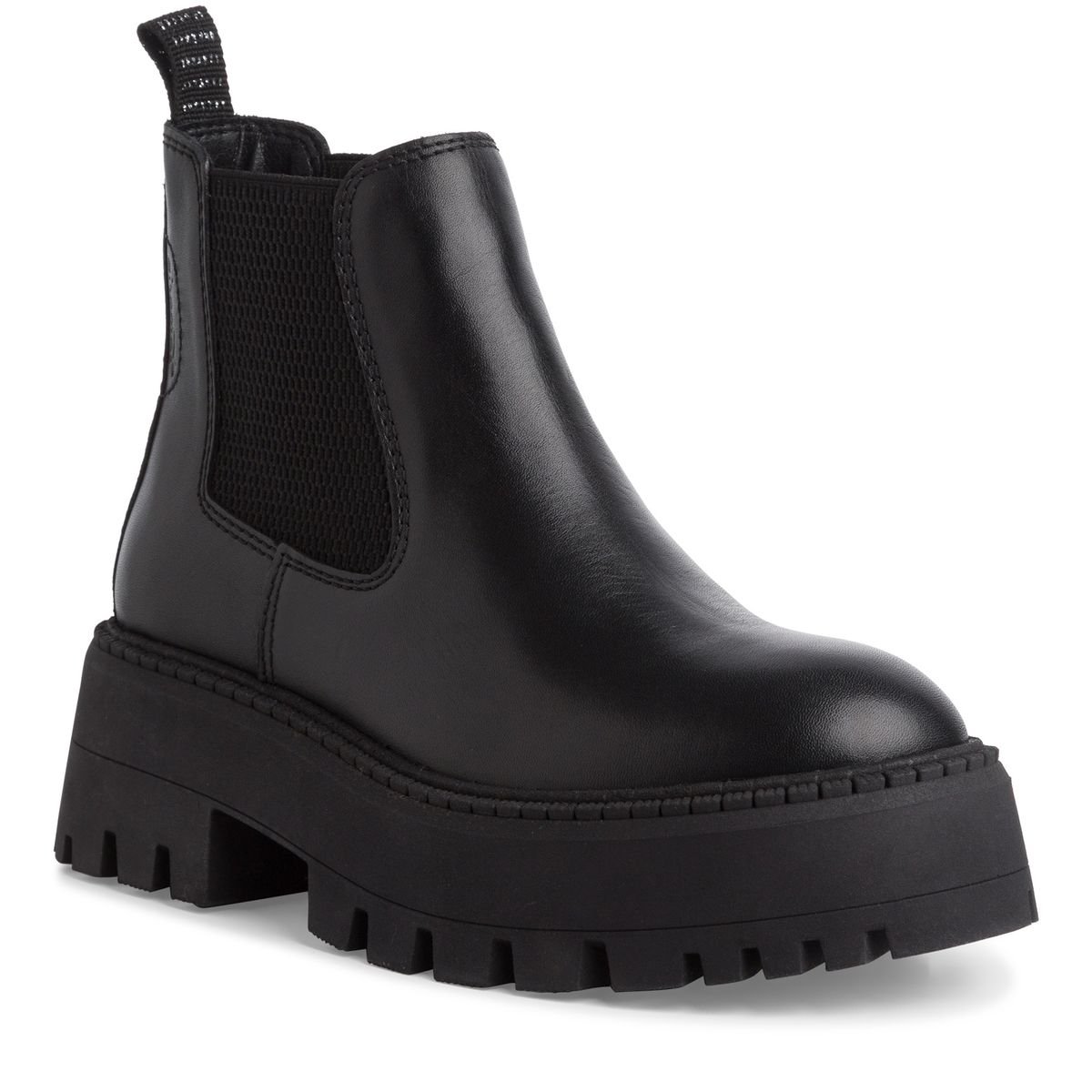 Bottine Chelsea fabriquée en europe noir, TAMARIS