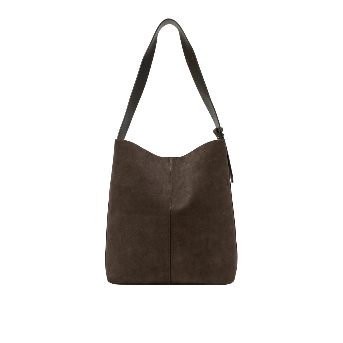 Hobo Bag moyen avec pochette intérieure amovible marron foncé, MARC O'POLO