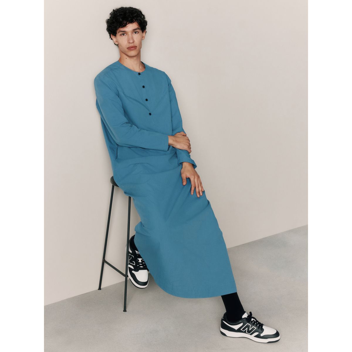 Chemise thobe bleu, NEXT