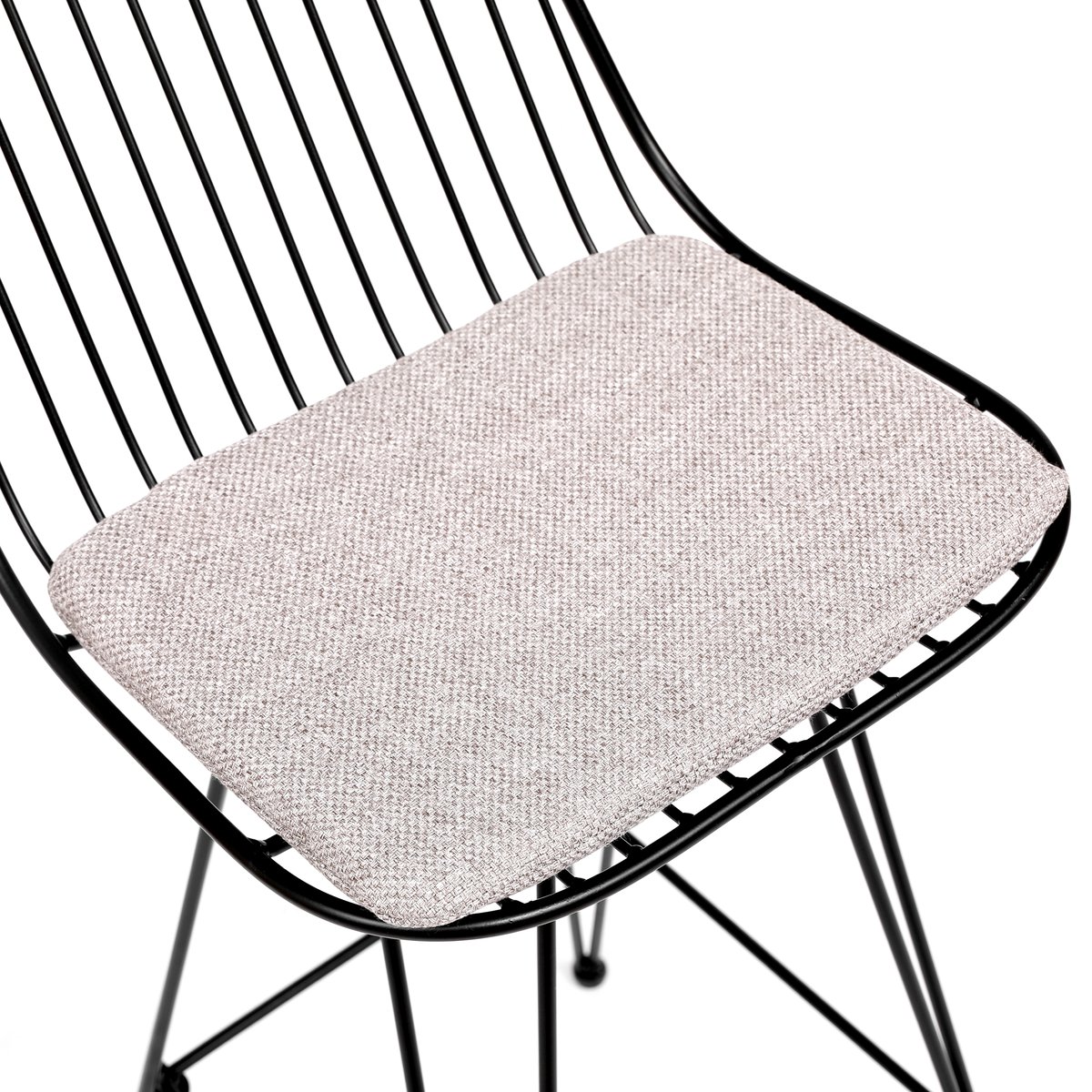 Lot de 2 tabourets industriels, CHESTER gris, NORDLYS