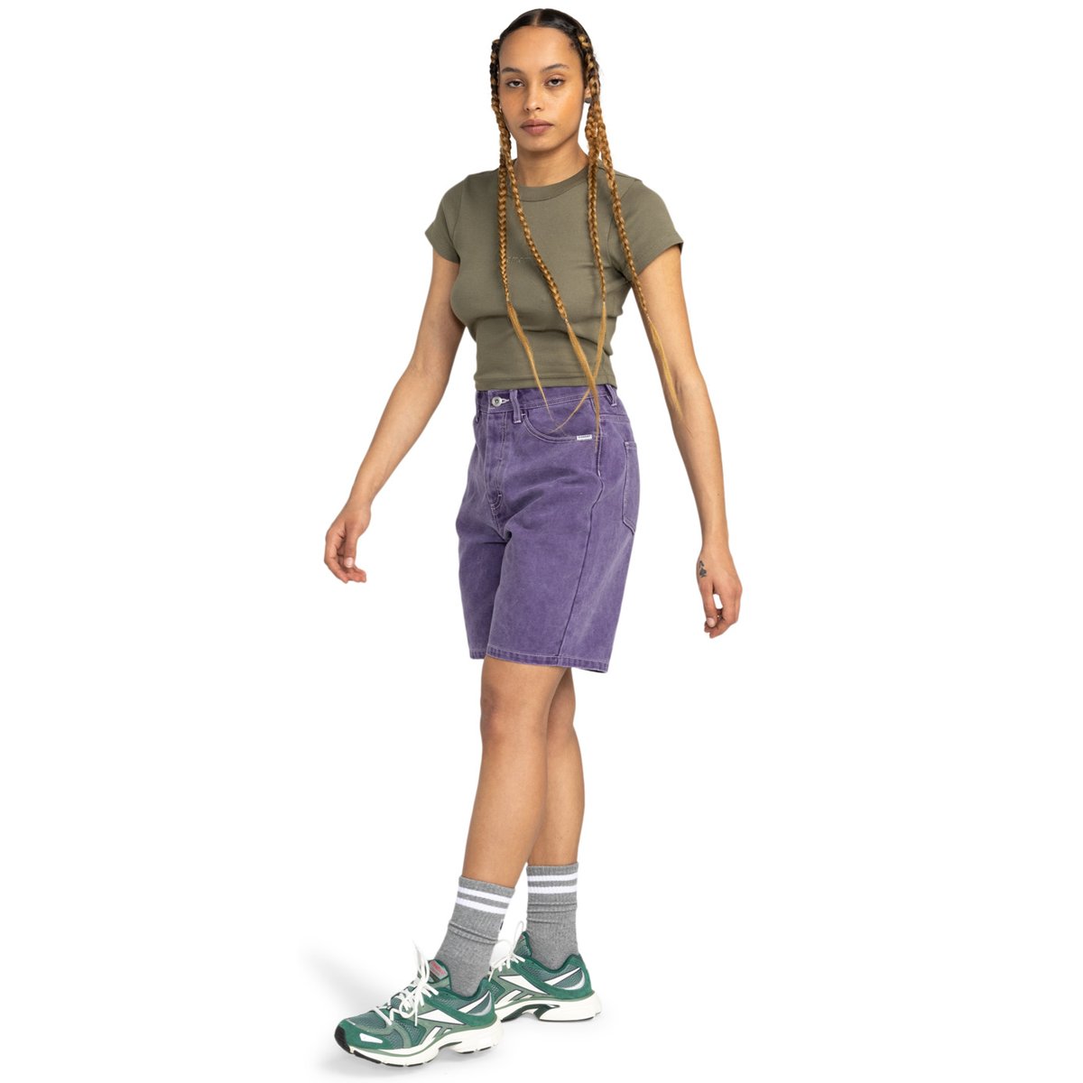 T-shirt à manches courtes YARNHILL vert kalamata, ELEMENT