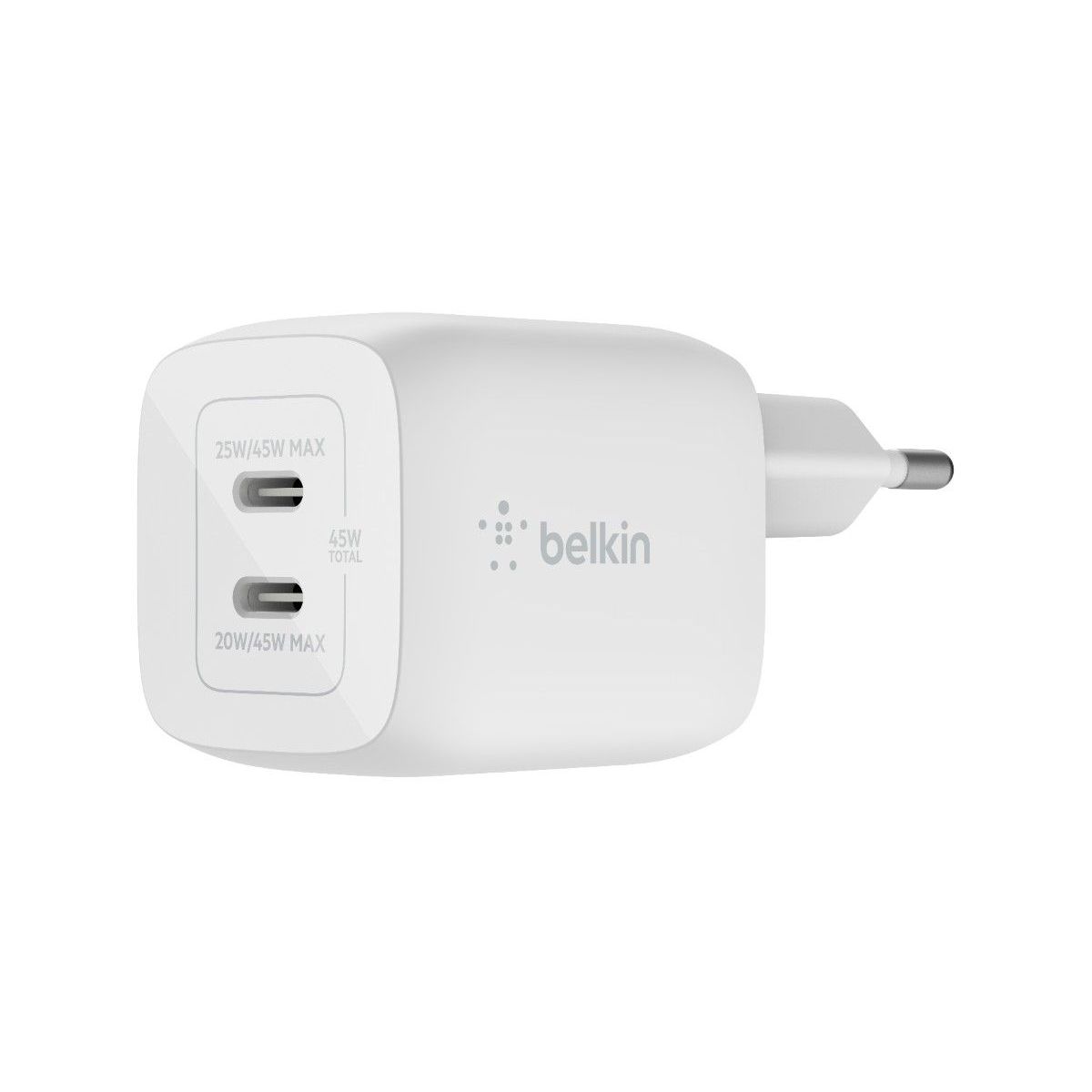 Chargeur USB-C 45W Blanc blanc, BELKIN