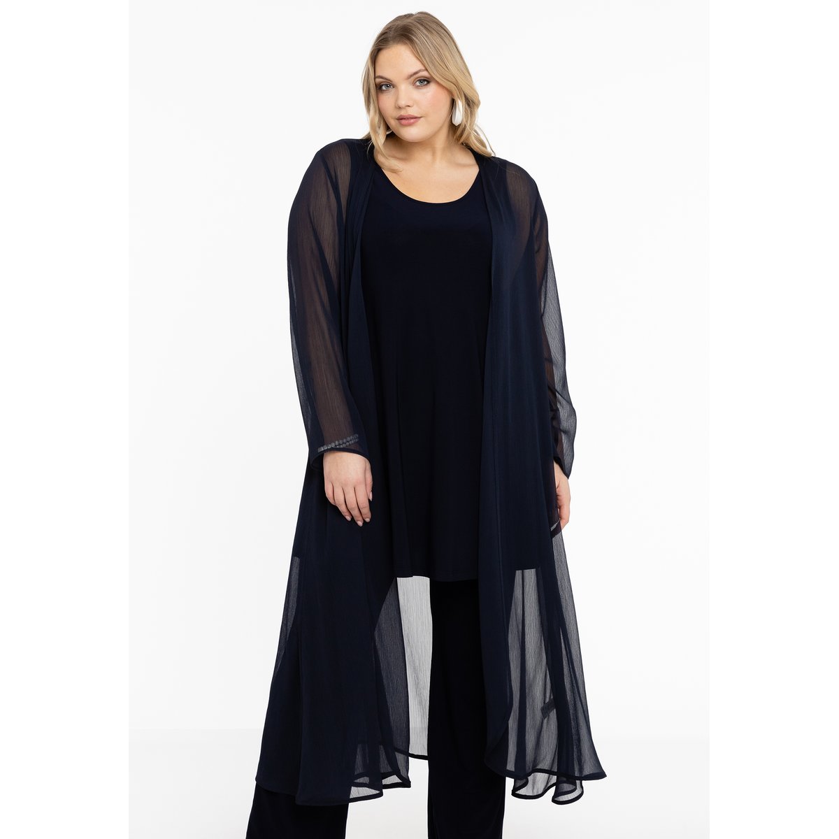Gilet avec manches longues bleu, YOEK