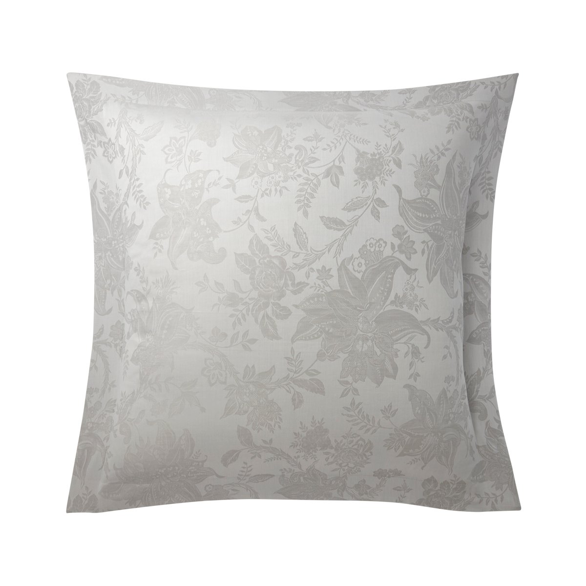 Taie à volant en coton, CALI platinum, RALPH LAUREN HOME