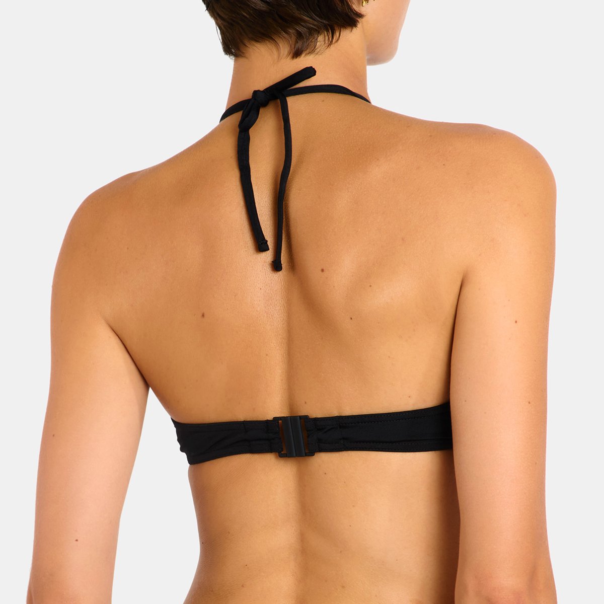 Haut de maillot triangle Celaya - MANDRAKI noir, LIVIA