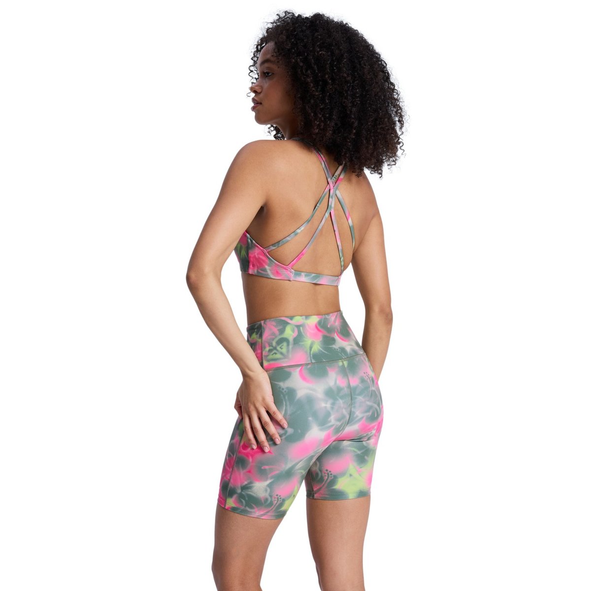 Brassière de sport HEART INTO IT PT. vert oil green all heart, ROXY