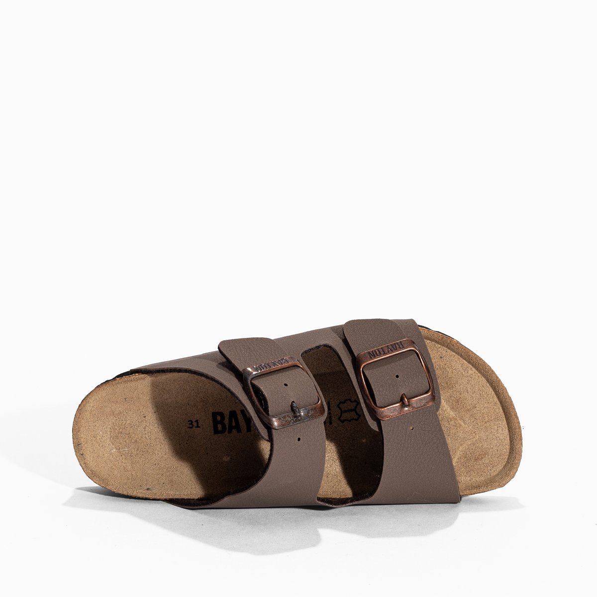 Mules Atlas marron, BAYTON