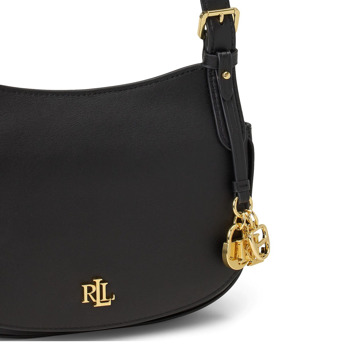 Sac besace en cuir à bandoulière, MARCY noir, LAUREN RALPH LAUREN