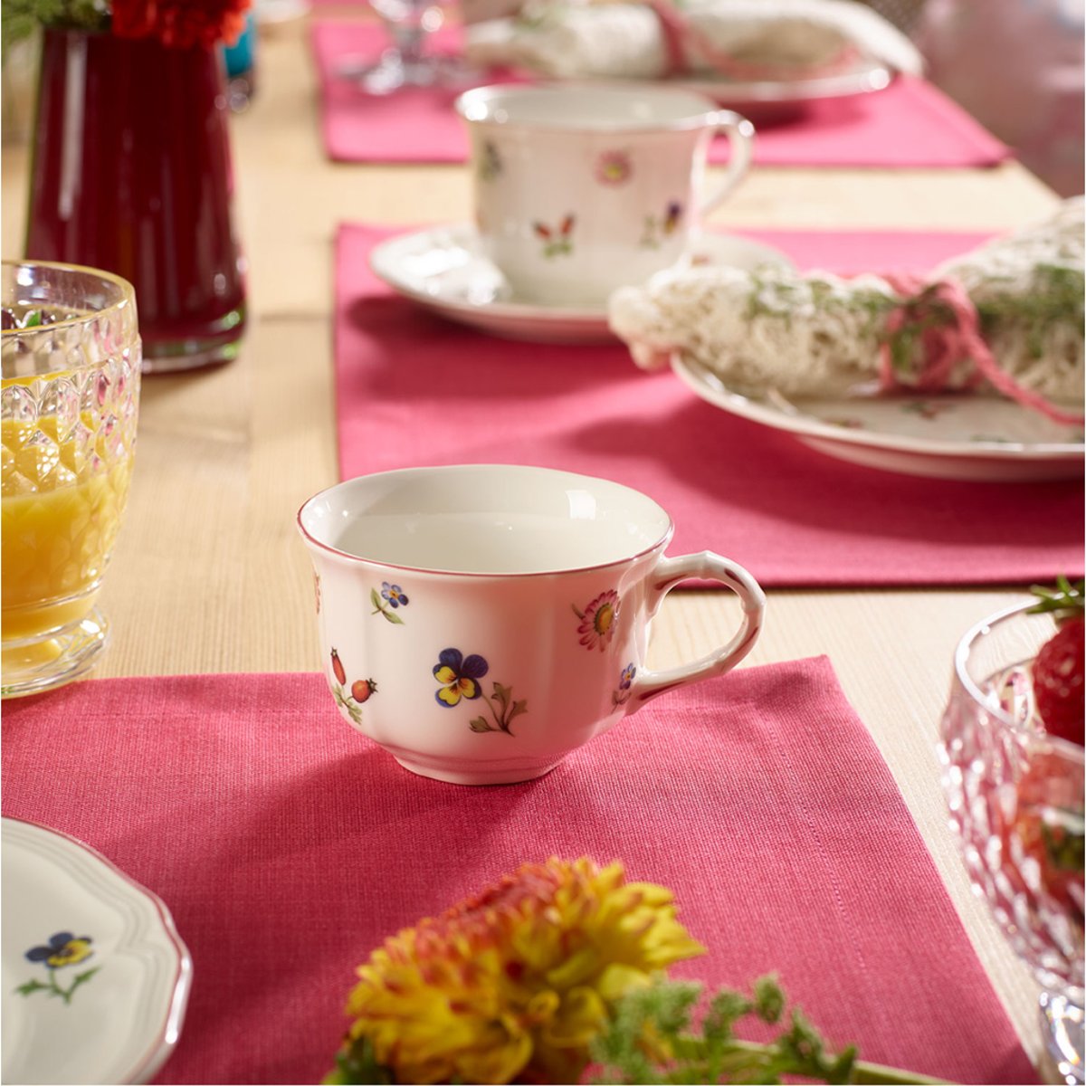 Tasse À Thé Sans Soucoupe PETITE FLEUR blanc, VILLEROY & BOCH