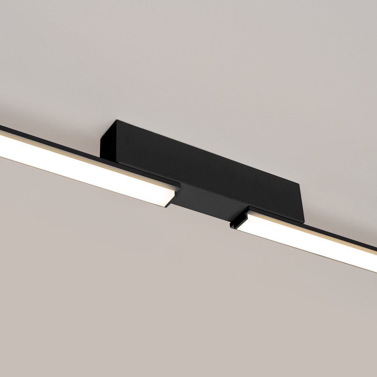 Plafonnier Aluminium Noir LED 2 Lagom noir, EDEN