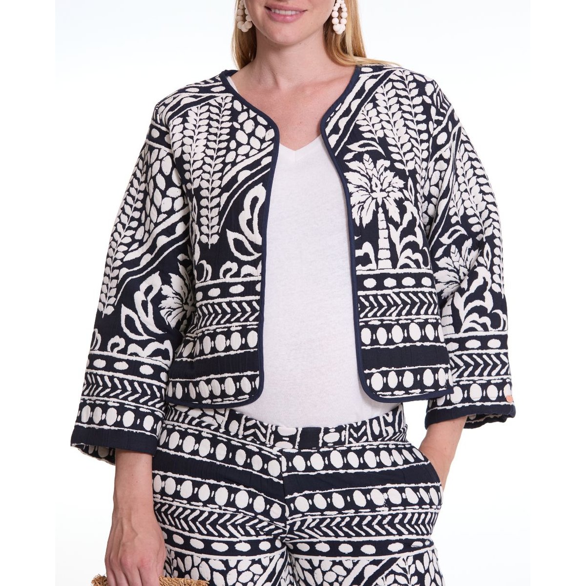 Veste de maternité Java multico, CACHE COEUR