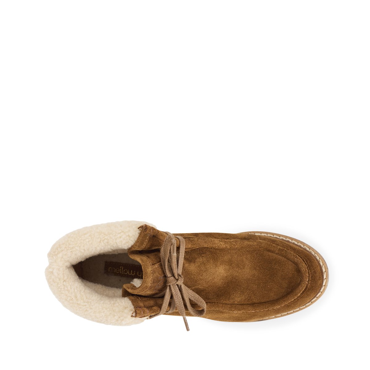 Boots en cuir OLIVE tabac, MELLOW YELLOW