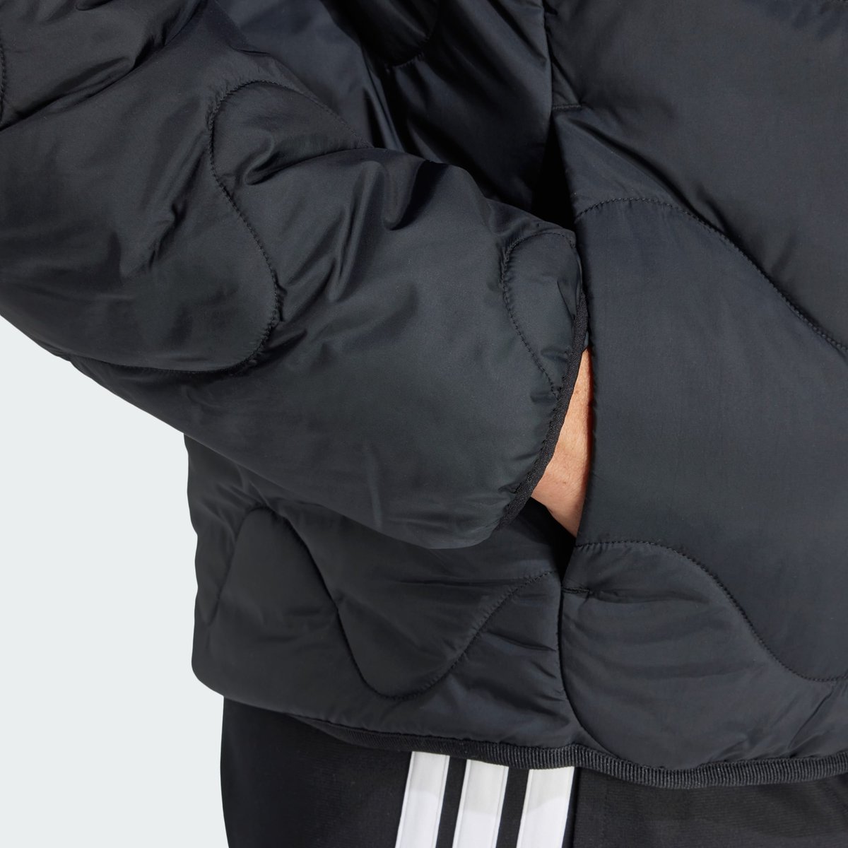Veste Nuganic Winter Insulation black, ADIDAS SPORTSWEAR