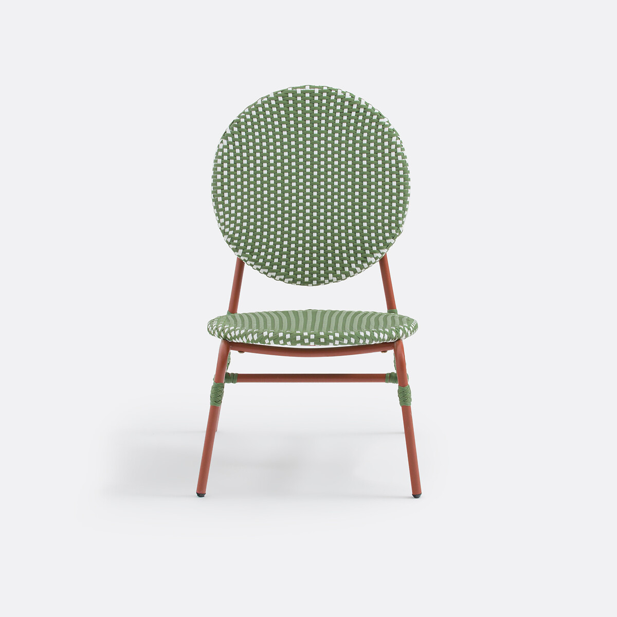 Lot de 2 fauteuils bas de jardin Matu rouge/vert/blanc, LA REDOUTE INTERIEURS