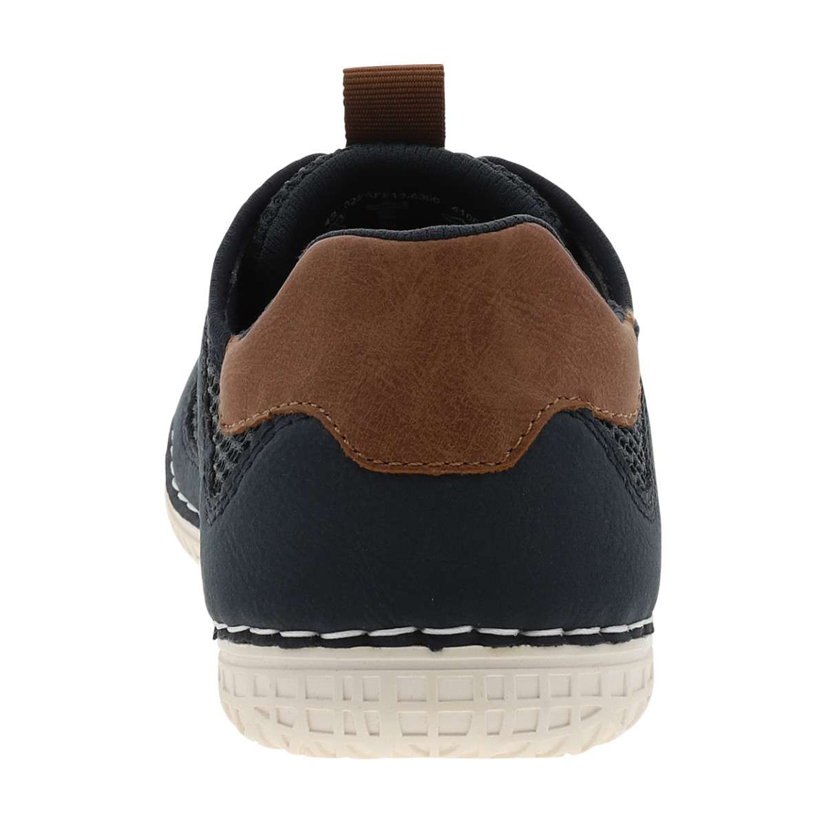 Sneakers talon plat bleu, BUGATTI