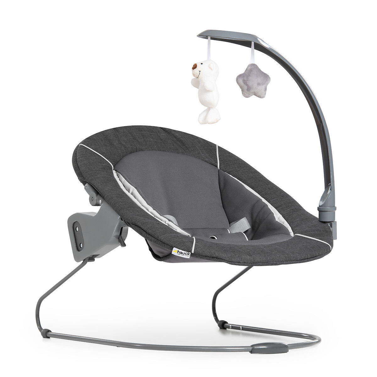 Alpha Bouncer Deluxe melange grey, HAUCK