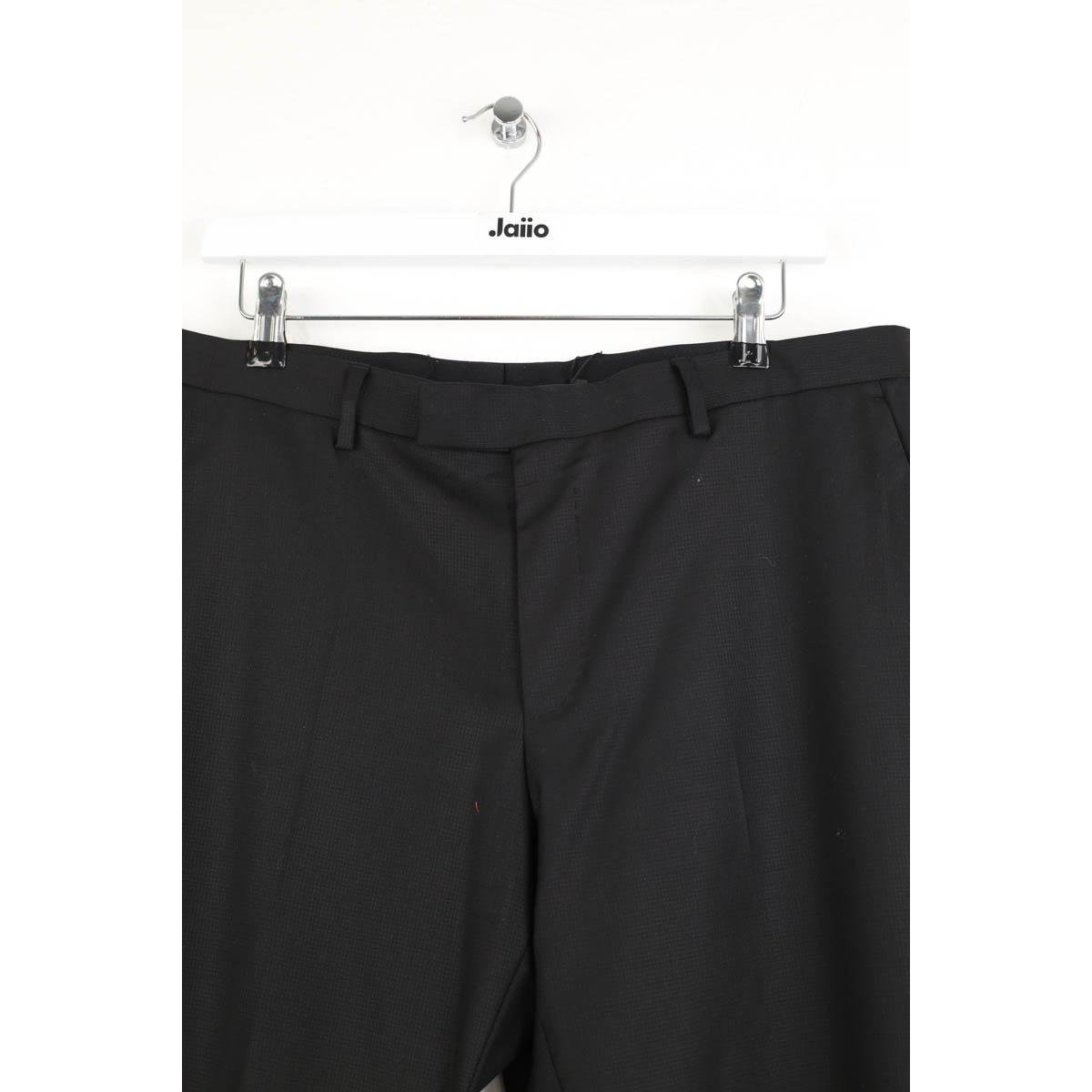 Pantalon droit - Très Bon État noir, BOSS